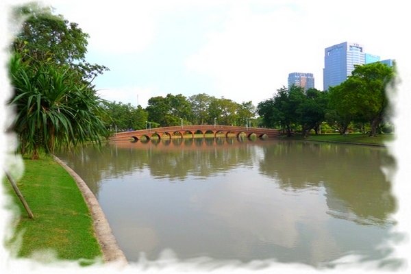 Chatuchak Park in Bangkok - green oasis in megapolis!