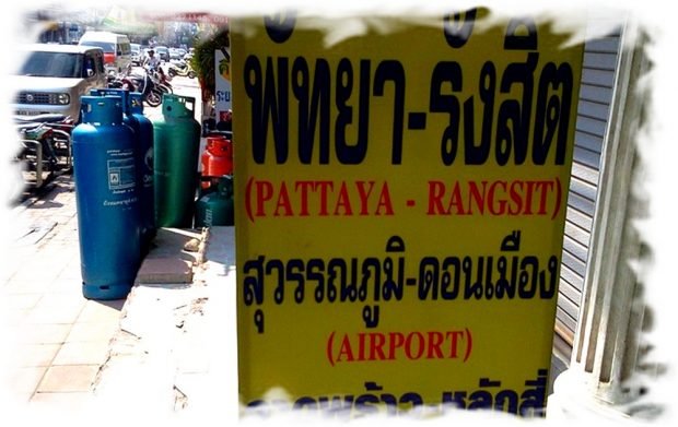 A place where you can find cheap minibuses from Pattaya to Don Muang Airport