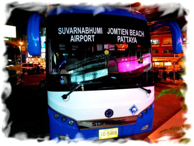 Bus from Pattaya to Suvarnabhumi Airport (on the South Bus station in Pattaya)