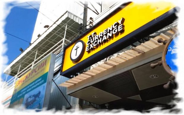 At exchange offices T.T. Currency Exchange is almost always the best exchange rate in Pattaya